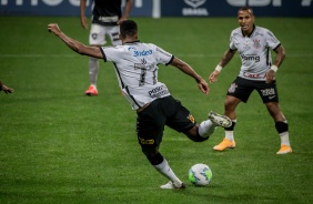 J no jogo contra o Botafogo, na Neo Qumica Arena