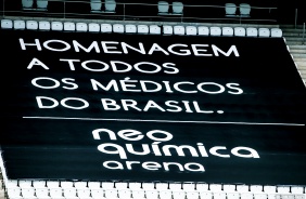 Mdicos de todo o Brasil foram homenageados na Neo Qumica Arena