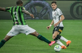 Mateus Vital na derrota contra o Amrica Mineiro, pela Copa do Brasil, na Neo Qumica Arena