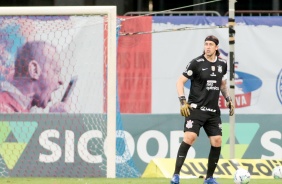 Arqueiro Cssio em ao durante duelo contra o Bahia, pelo Campeonato Brasileiro