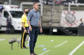 Vagner Mancini no jogo entre Corinthians e Palmeiras, na Neo Qumica Arena, pelo Paulisto