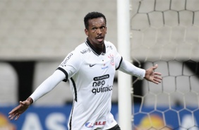 J marcou o segundo gol do Corinthians contra o Ituano, pelo Paulisto