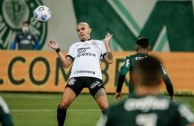 Fbio Santos na partida entre Corinthians e Palmeiras, no Allianz Parque, pelo Campeonato Brasileiro