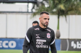 Renato Augusto no ltimo treino do Corinthians antes do jogo contra o Grmio