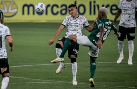 Cantillo durante partida entre Corinthians e Palmeiras na Neo Qumica Arena