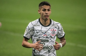 Gabriel Pereira durante jogo entre Corinthians e Palmeiras, pelo Brasileiro, na Neo Qumica Arena