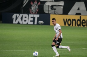Victor Cantillo durante partida entre Corinthians e Palmeiras, pelo Campeonato Brasileiro