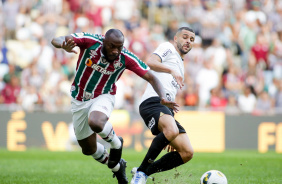 Jnior Moraes durante partida do Corinthians contra o Fluminense