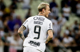 Rger Guedes marcou o nico gol do Corinthians na partida.