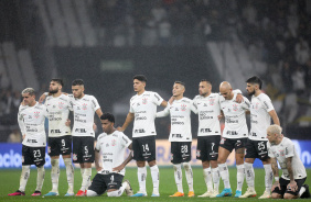 Jogadores do Corinthians durante disputa de pnaltis