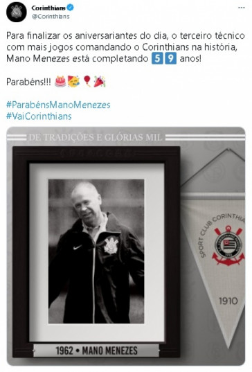 Mano Menezes completa 59 anos nesta sexta-feira