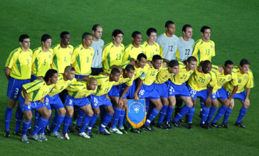 Brasil campeo do Mundo em 2002; Dida, Vampeta e Ricardinho eram jogadores do Corinthians