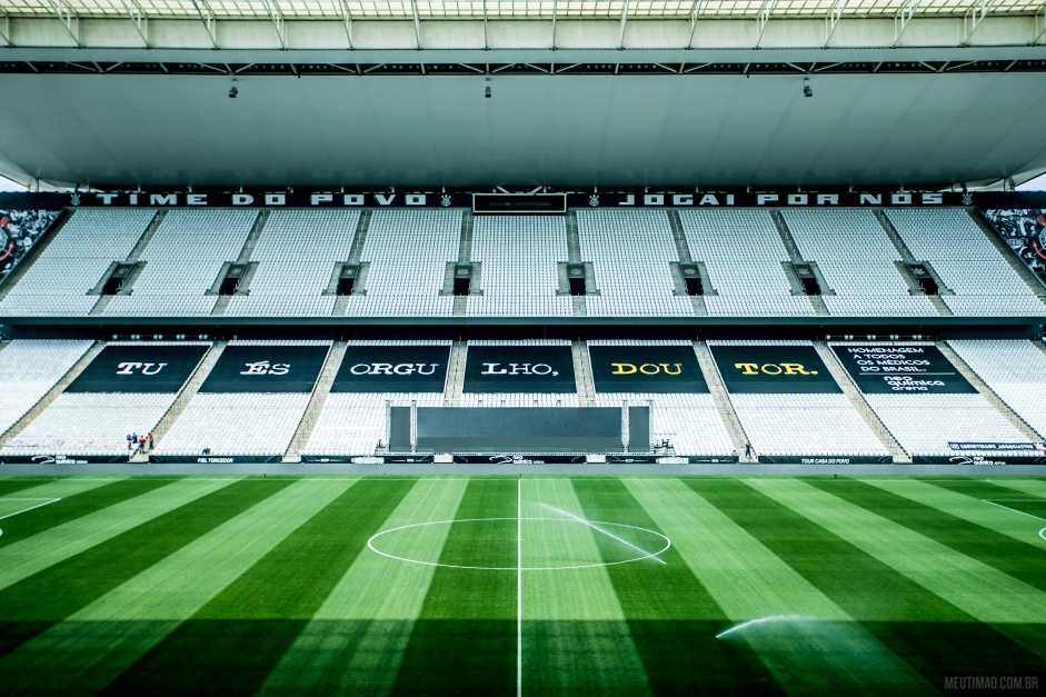 Neo Qumica Arena pronta para duelo entre Corinthians e Flamengo
