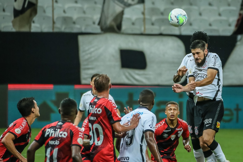 3x3 foi o placar final entre Corinthians e Athletifo-PR