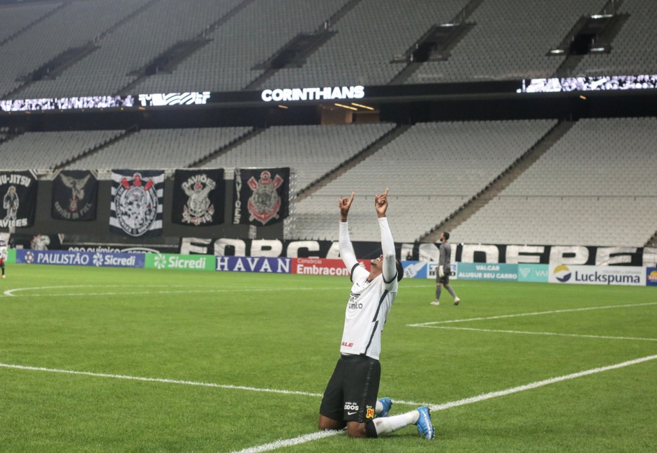 Atacante J marcou o segundo tento do Corinthians, contra o Ituano, pelo Paulisto