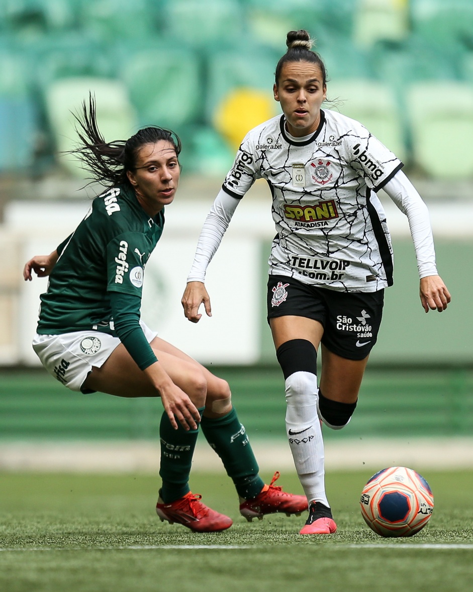 Gabi Portilho no jogo entre Corinthians e Palmeiras, pelo Campeonato Paulista Feminino