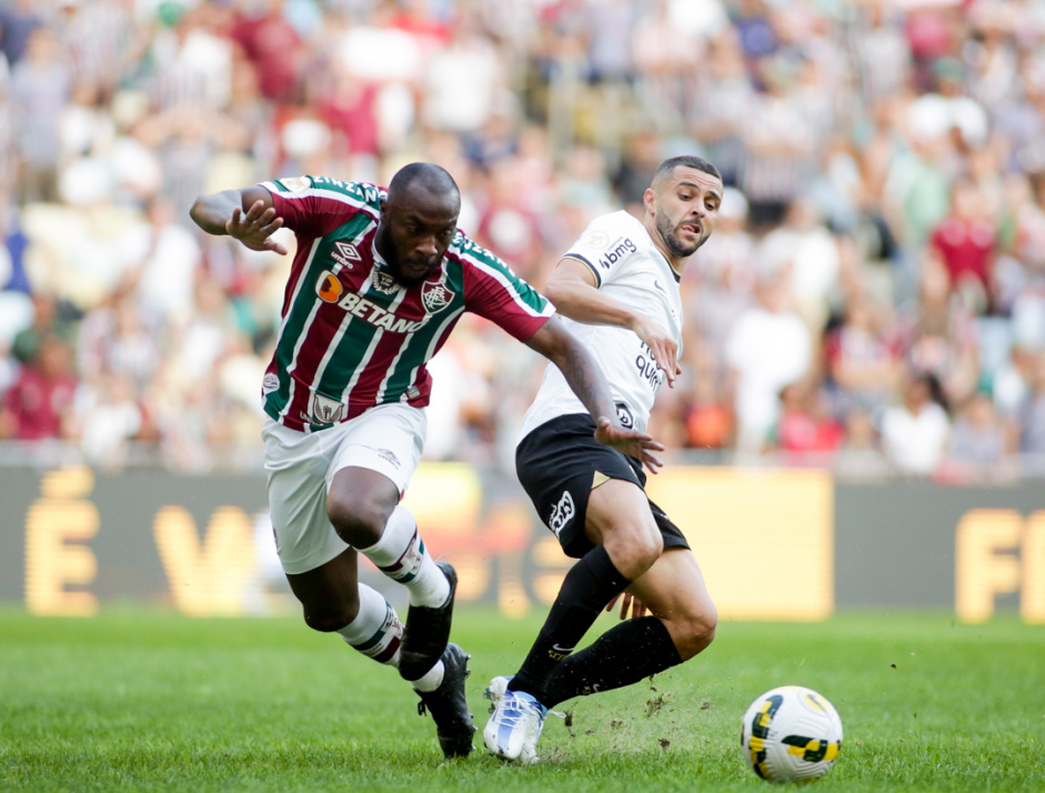 Jnior Moraes durante partida do Corinthians contra o Fluminense
